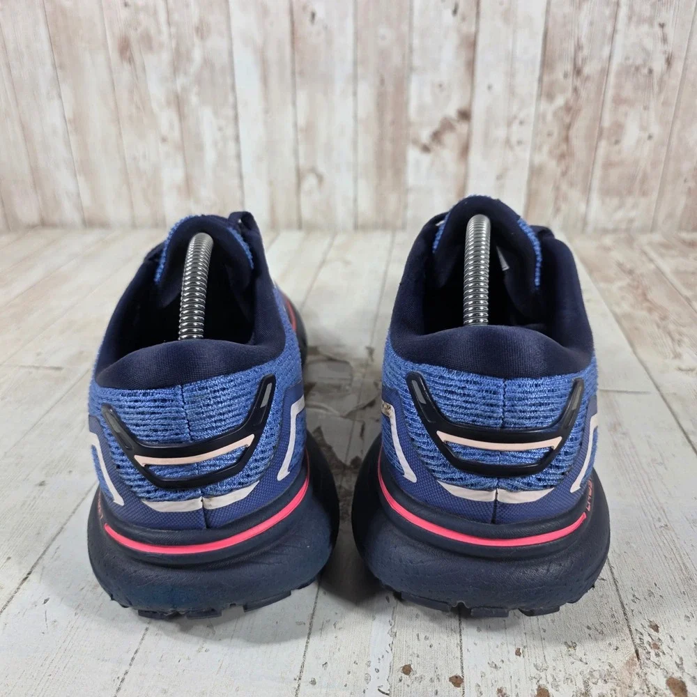 Brooks Ghost 15 Womens Running Shoes Blue Pink 1203801B469 Size 11 Medium B